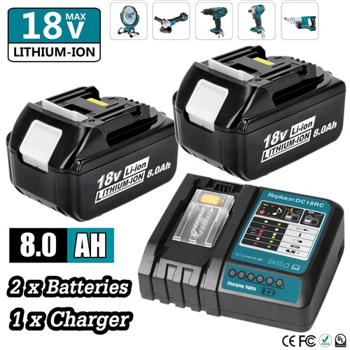 0ah battery 1x charger - 2x,