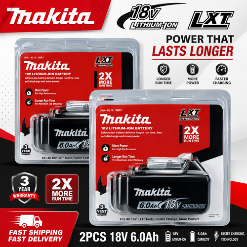 Genuine makita 6ah - genuine,