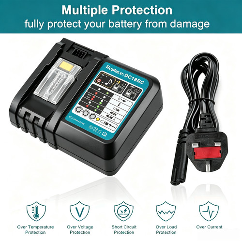 Dc18rc for makita 18v - makita, 14.4v-18v