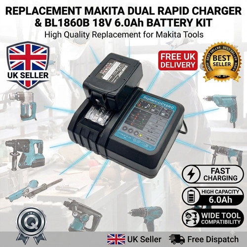 18v battery charger for - battery, makita
