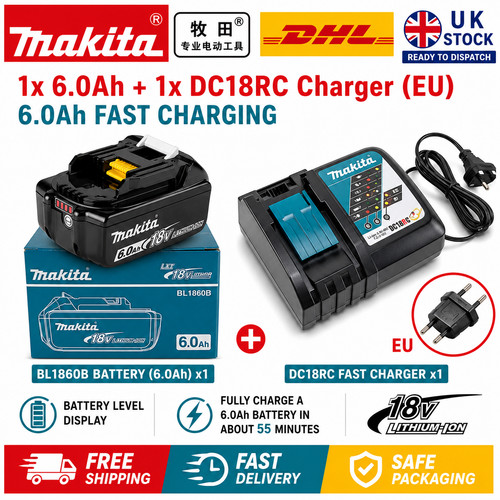 Makita bl1860b 18v 0ah - makita,