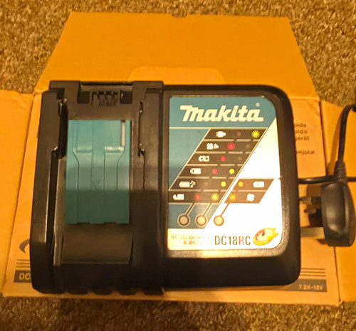 Makita dc18rc 18v ion fast - 18v,