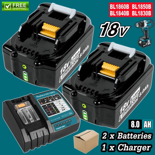 0ah battery 1x charger - 2x,