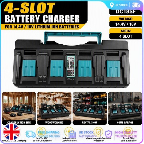 Dc18sf 18v ports - dc18sf, 4-ports