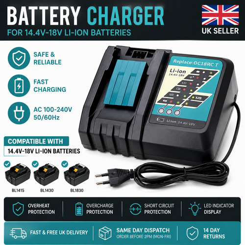 18v battery charger - battery, for